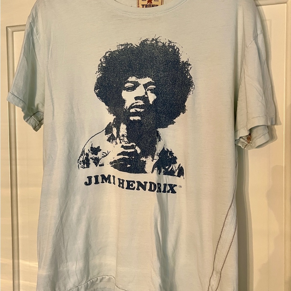 Trunk Ltd Jimi Hendrix Tee - Light Blue